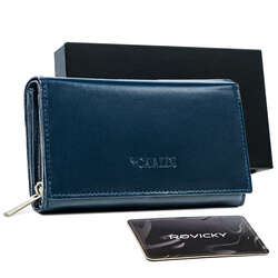 Veľká dámska kožená peňaženka s RFID - systém 4U Cavaldi