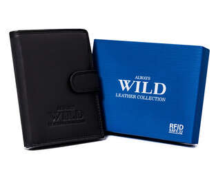 Veľká kožená pánska peňaženka s vertikálnou orientáciou - Always Wild