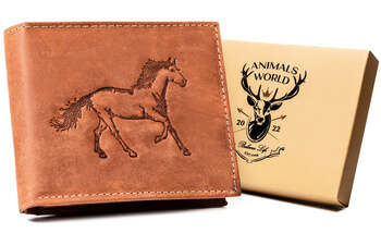 Veľká pánska peňaženka z prírodnej nubukovej kože - Always Wild