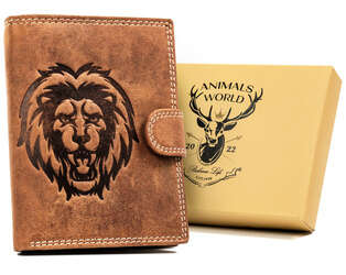 Veľká vertikálna pánska peňaženka z pravej kože - Always Wild