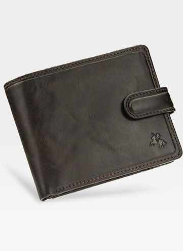 Viscont Secure Pánska kožená peňaženka hnedá RFID TSC47