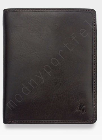 Viscont Secure Pánska kožená peňaženka hnedá RFID TSC49