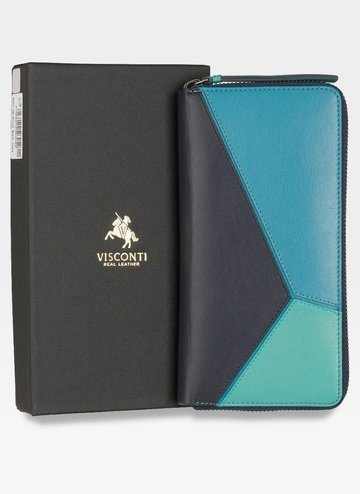 Visconti Dámska kožená peňaženka Mulikolor Sp79