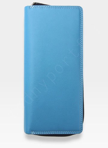 Visconti Dámska kožená peňaženka RAINBOW RB55 Blue Multi