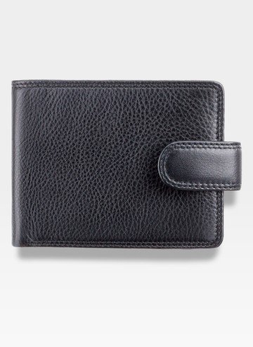 Visconti Heritage HT13 Pánska stredná kožená peňaženka čierna
