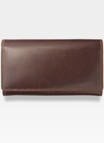 Visconti MONZA Talianska kožená peňaženka z prírodnej kože MZ12 Brown