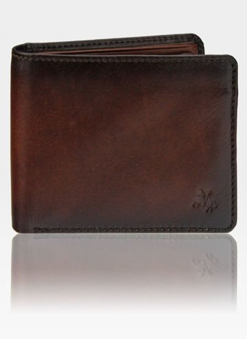 Visconti Pánska kožená peňaženka AT-60 Brown RFID Tap&amp;Go