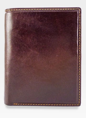 Visconti Pánska talianska kožená peňaženka MONZA MZ3 Brown RFID