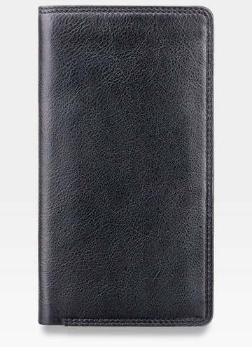 Visconti Pánska veľká kožená peňaženka Heritage HT12 Black