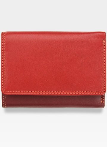 Visconti RAINBOW Dámska kožená peňaženka RB39 Red Multi