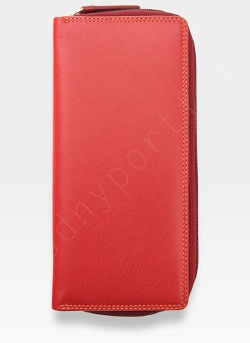 Visconti RAINBOW Dámska kožená peňaženka RB55 Red Multi