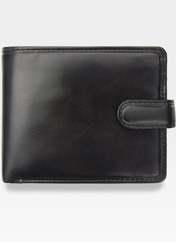 Visconti Torino Pánska kožená peňaženka TR35 RFID Black + Red