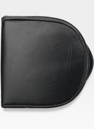 Visconti Vysokokvalitná pánska kožená peňaženka Horseshoe Black