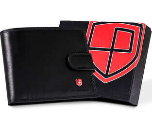 Zapínaná pánska peňaženka so systémom RFID Protect - Peterson